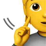 Deaf Person emoji, Apple, iOS 16.4