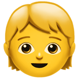 Child emoji, Apple, iOS 16.4