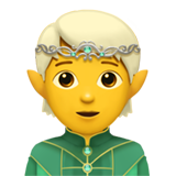 Elf emoji, Apple, iOS 16.4