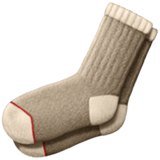 Socks emoji, Apple, iOS 16.4