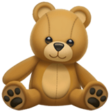 Teddy Bear emoji, Apple, iOS 16.4
