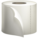 Roll Of Paper emoji, Apple, iOS 16.4