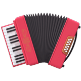 Accordion emoji, Apple, iOS 16.4