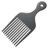 Hair Pick emoji, Apple, iOS 16.4