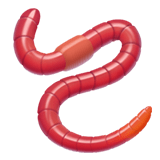 Worm emoji, Apple, iOS 16.4