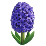 Hyacinth emoji, Apple, iOS 16.4
