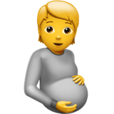 Pregnant Person emoji, Apple, iOS 16.4