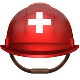 Rescue Worker’s Helmet emoji, Apple, iOS 16.4