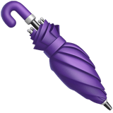 Closed Umbrella emoji, Apple, iOS 17.4