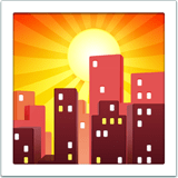 Sunset emoji, Apple, iOS 17.4
