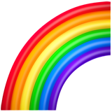 Rainbow emoji, Apple, iOS 17.4