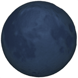 New Moon emoji, Apple, iOS 17.4
