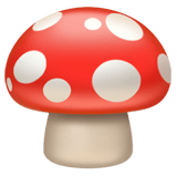 Mushroom emoji, Apple, iOS 17.4