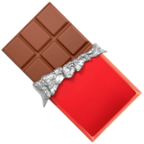 Chocolate Bar emoji, Apple, iOS 17.4