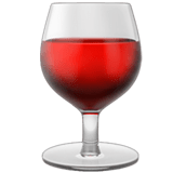 Wine Glass emoji, Apple, iOS 17.4