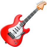 Guitar emoji, Apple, iOS 17.4