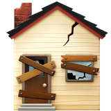 Derelict House emoji, Apple, iOS 17.4