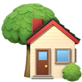 House with Garden emoji, Apple, iOS 17.4