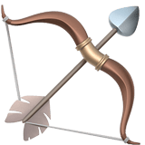 Bow and Arrow emoji, Apple, iOS 17.4