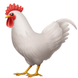 Rooster emoji, Apple, iOS 17.4