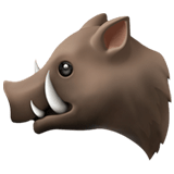 Boar emoji, Apple, iOS 17.4