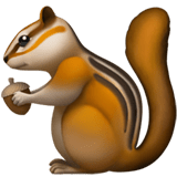 Chipmunk emoji, Apple, iOS 17.4