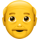 Old Man emoji, Apple, iOS 17.4