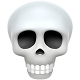 Skull emoji, Apple, iOS 17.4