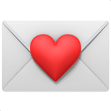 Love Letter emoji, Apple, iOS 17.4