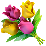 Bouquet emoji, Apple, iOS 17.4