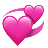 Revolving Hearts emoji, Apple, iOS 17.4