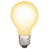 Light Bulb emoji, Apple, iOS 17.4