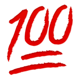 Hundred Points emoji, Apple, iOS 17.4