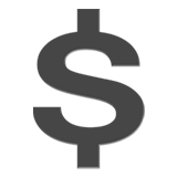 Heavy Dollar Sign emoji, Apple, iOS 17.4