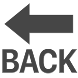 Back Arrow emoji, Apple, iOS 17.4