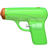 Water Pistol emoji, Apple, iOS 17.4