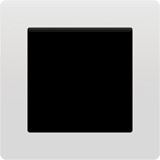 White Square Button emoji, Apple, iOS 17.4