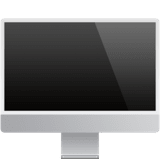 Desktop Computer emoji, Apple, iOS 17.4
