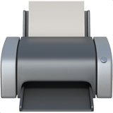 Printer emoji, Apple, iOS 17.4