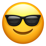 Smiling Face with Sunglasses emoji, Apple, iOS 17.4
