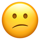 Confused Face emoji, Apple, iOS 17.4