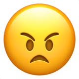 Angry Face emoji, Apple, iOS 17.4