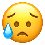 Sad But Relieved Face emoji, Apple, iOS 17.4