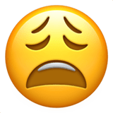 Weary Face emoji, Apple, iOS 17.4