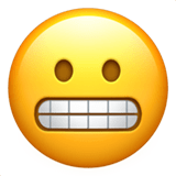 Grimacing Face emoji, Apple, iOS 17.4