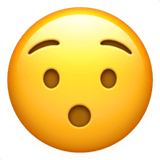 Hushed Face emoji, Apple, iOS 17.4