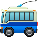 Trolleybus emoji, Apple, iOS 17.4