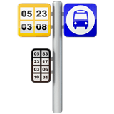Bus Stop emoji, Apple, iOS 17.4