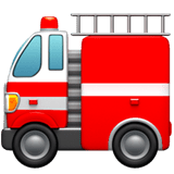 Fire Engine emoji, Apple, iOS 17.4