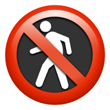 No Pedestrians emoji, Apple, iOS 17.4